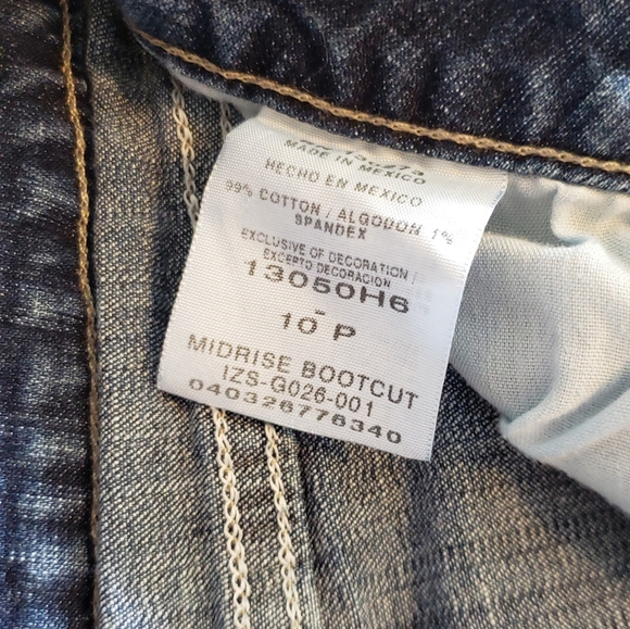 Riders by Lee Bootcut Midrise Jeans 10P - Picture 5 of 7